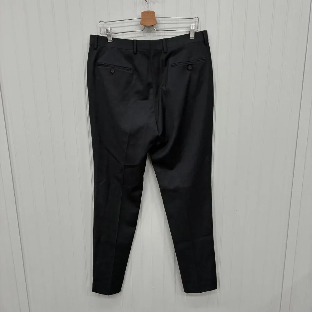 Jos. A. Bank Travel Tech 40L - W34 x L34 Dark Gray Slim Fit 2-Piece Suit